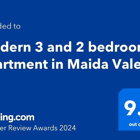 Modern 3 And 2 Bedroom Apartment In Maida Vale Λονδίνο Εξωτερικό φωτογραφία